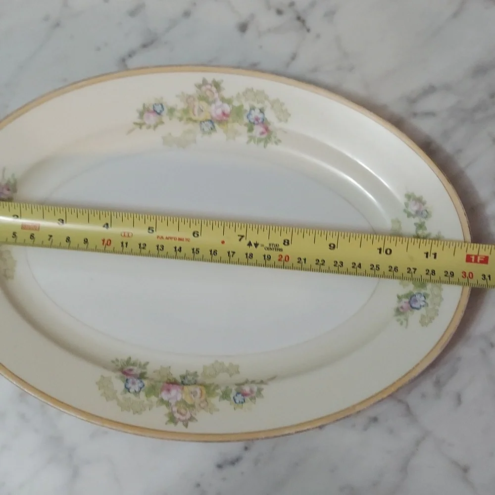 Vintage NSP China Oblong Serving Dish (Japan)
